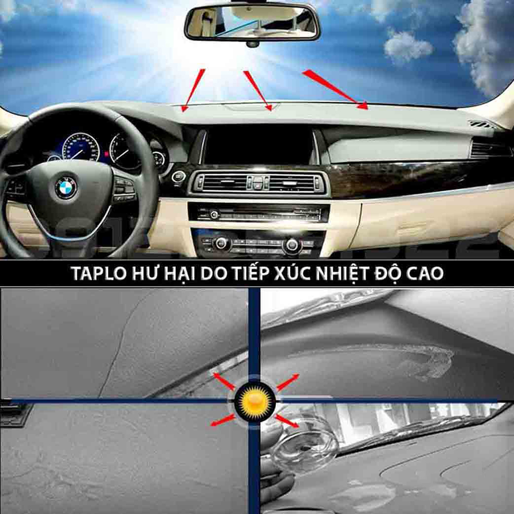 Thảm Taplo vân Carbon Cao Cấp Dành Cho xe TOYOTA WIGO