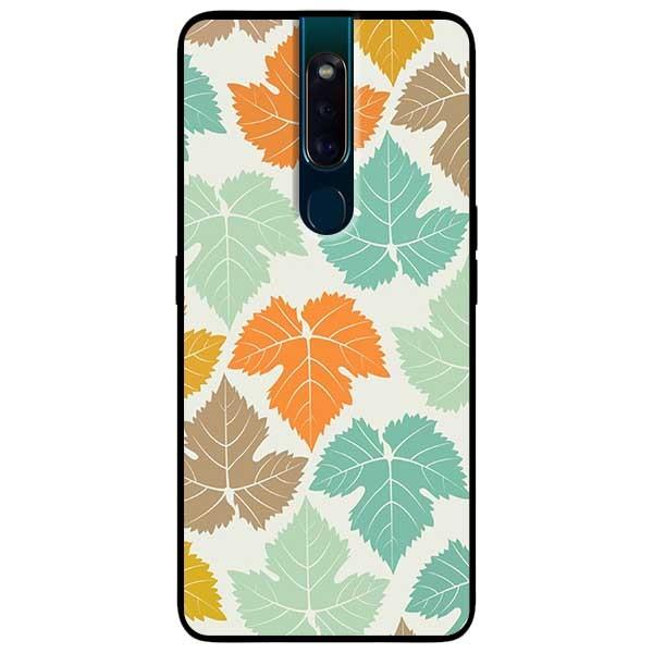 Ốp lưng dành cho Oppo A5  - A9  - Find X2 - F11 Pro mẫu Họa Tiết Lá Phong