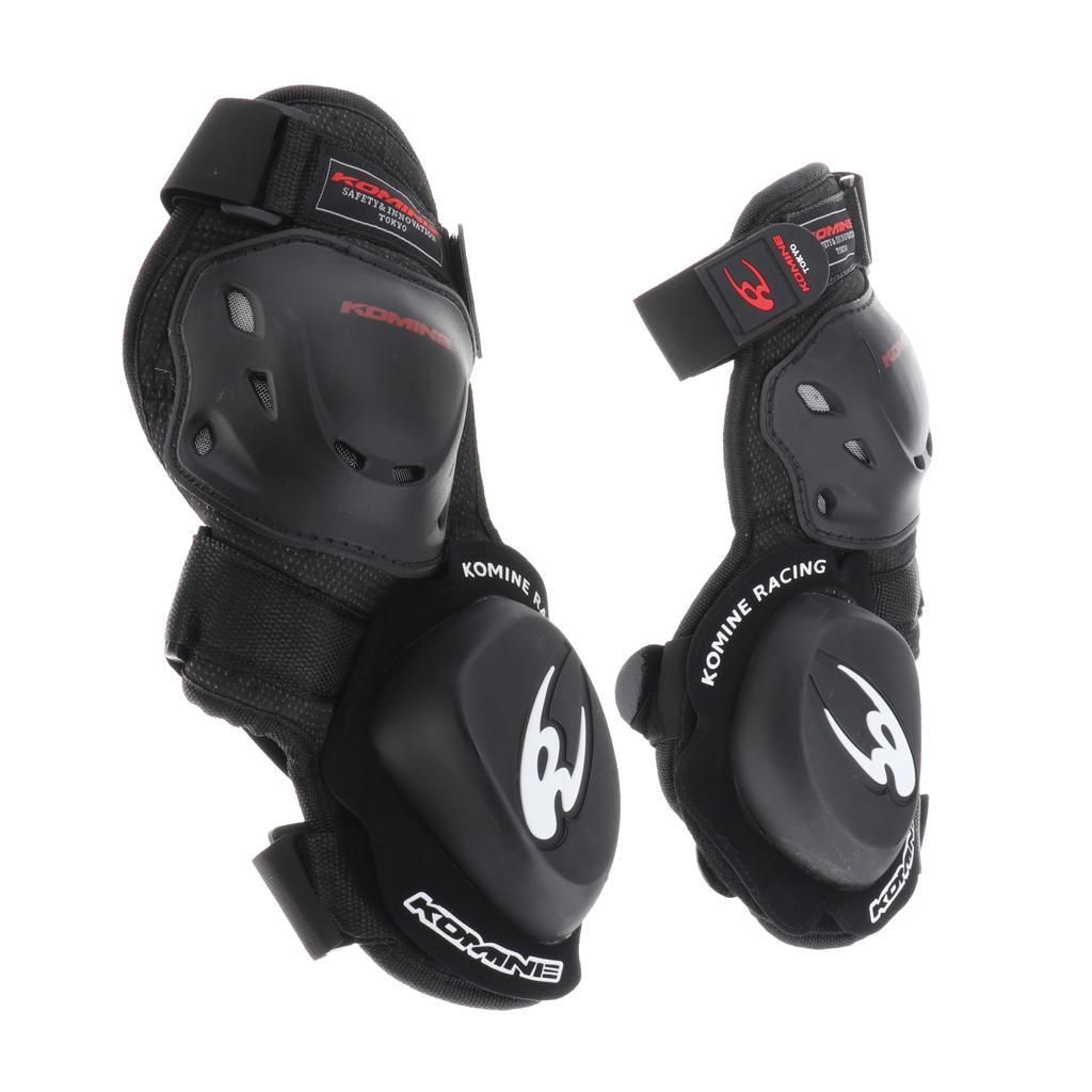 Motorbike Protective Gears kneepads Knee Pads Slider Protector Cover, Black