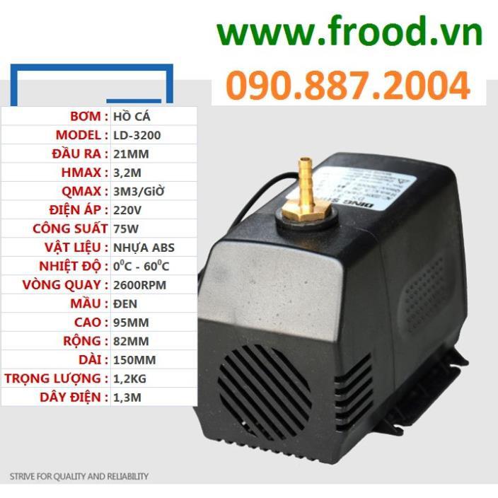 Bơm chìm 220v - 75w - 3m3!h