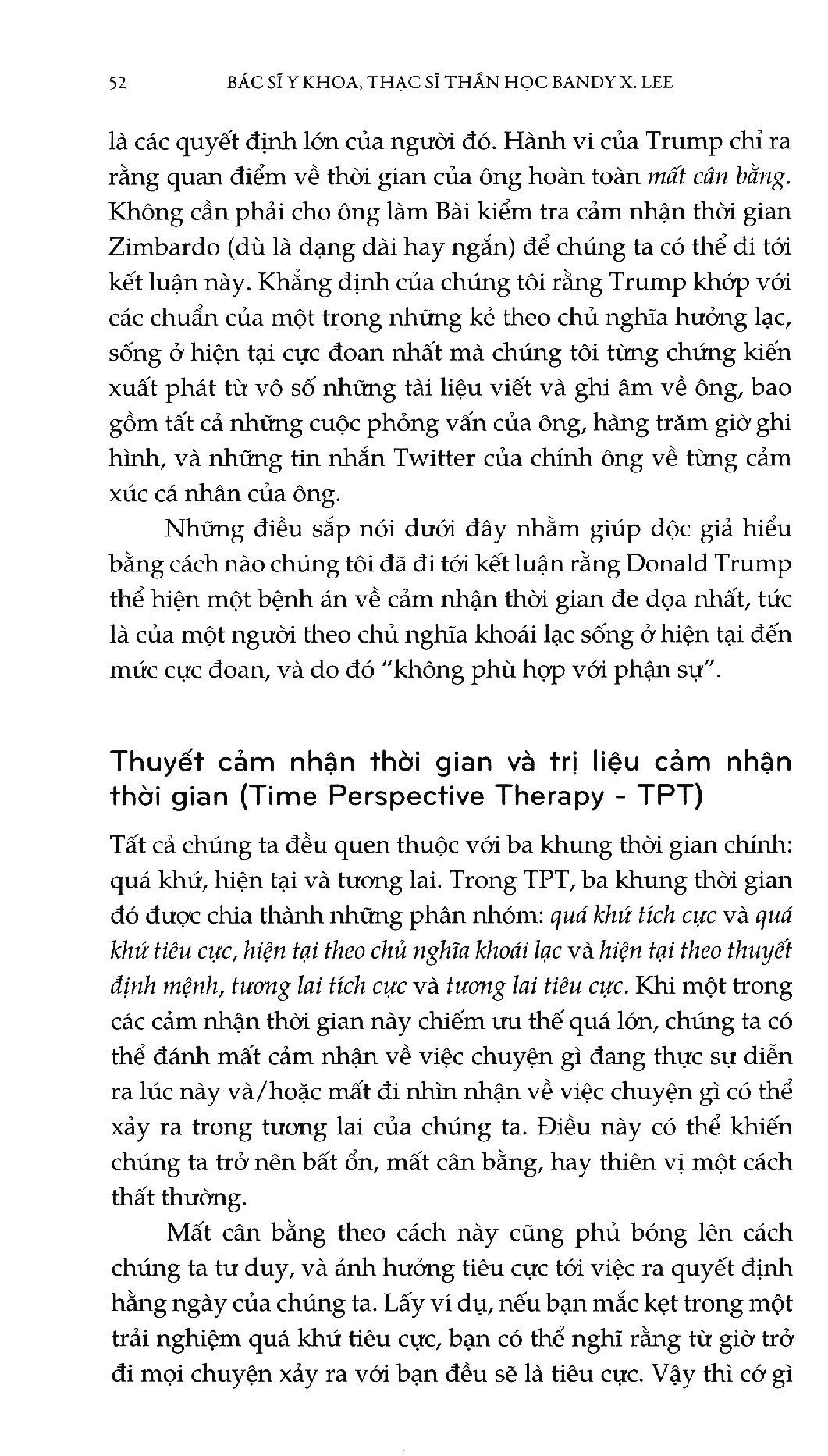 Sách Donald Trump Dưới Góc Nhìn Của Tâm Lý Học