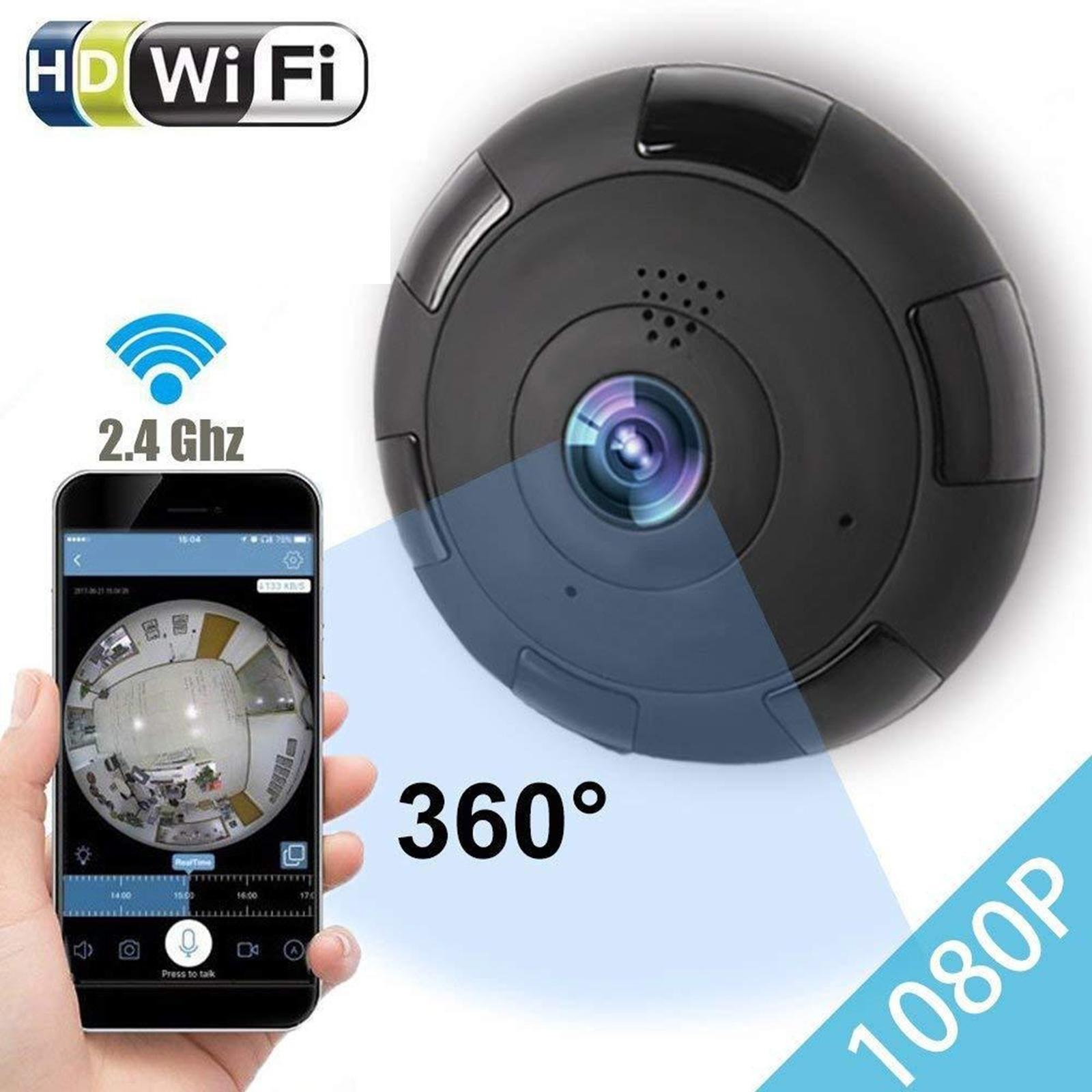 Panoramic Wireless Smart IP Camera Wifi Camera 1080P HD for Elder Baby