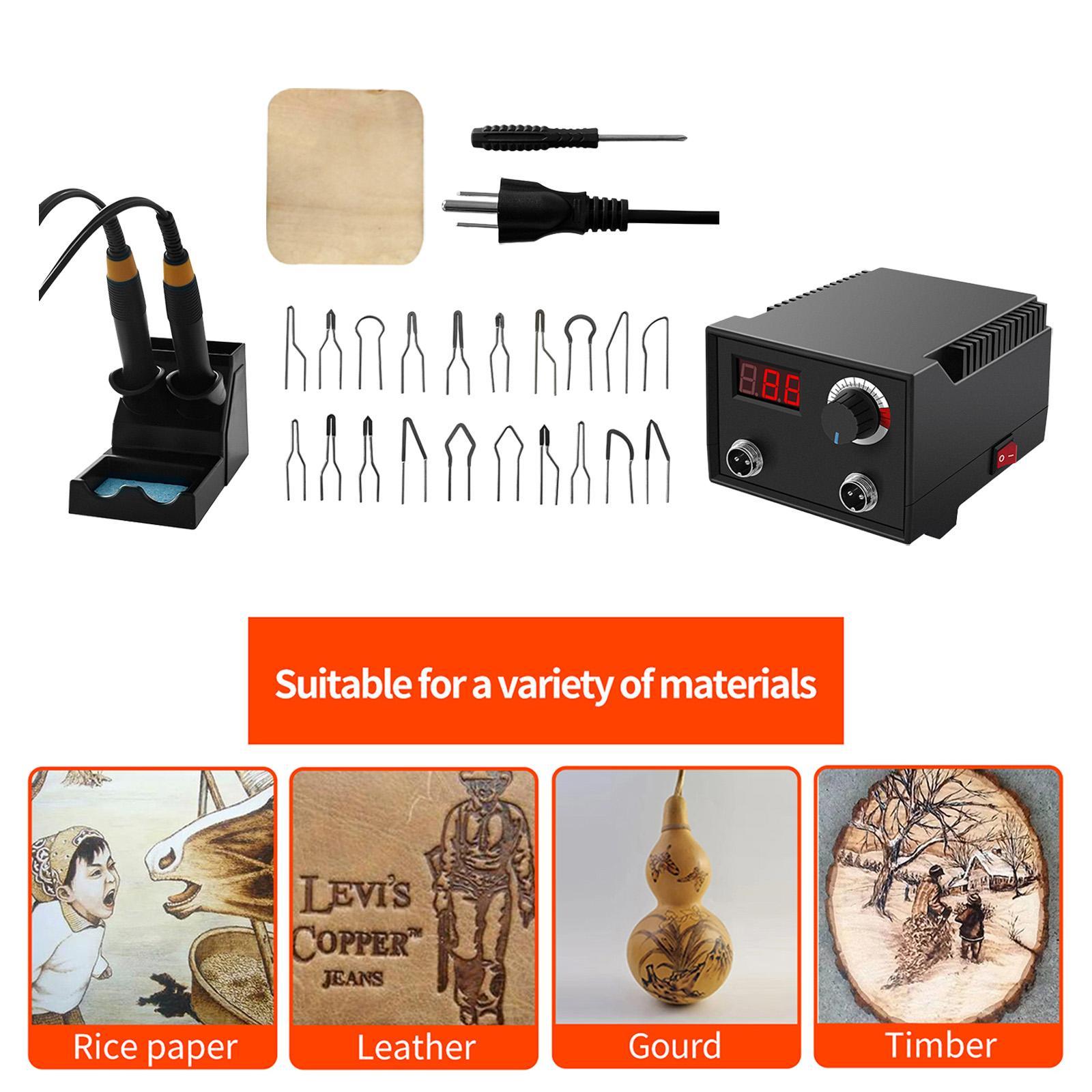Soldering Iron Set Machine for Wood Embossing Welding