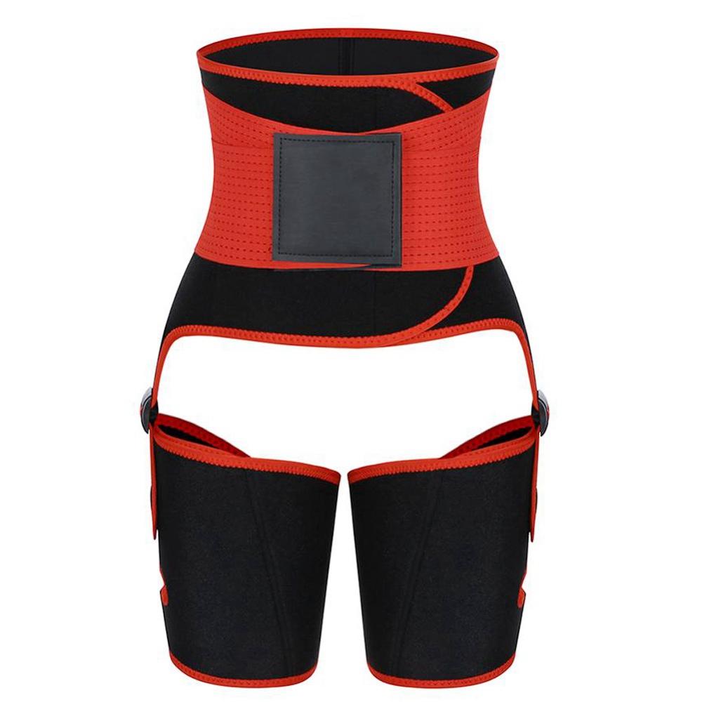 3 Trong 1 Mới Đùi Tông Đơ Và Nâng Mông Đào Tạo Định Hình Lưng Cao, Neoprene Tập Toàn Thân Mỏng Dây Tông Đơ chân Váy Nịt