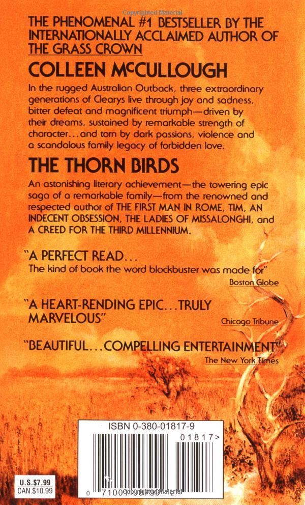 Sách The Thorn Birds