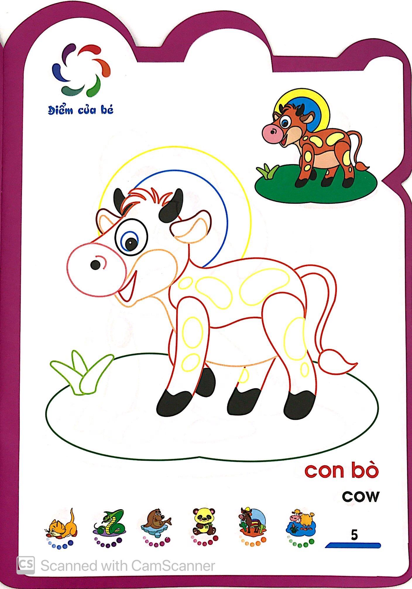 Họa Sĩ Tí Hon - Động Vật (Tái Bản)