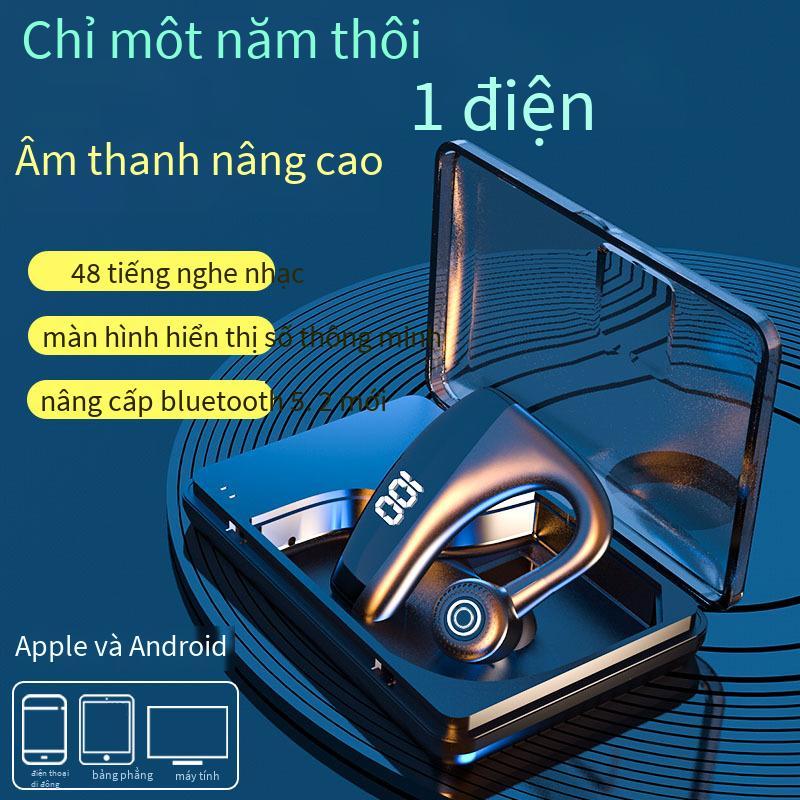 Tai nghe Bluetooth gắn tai kiểu mới nhất, thời gian chờ siêu dài, phiên bản nâng cấp chất lượng cao dành cho doanh nhân, thể thao, gắn tai không dây phổ thông