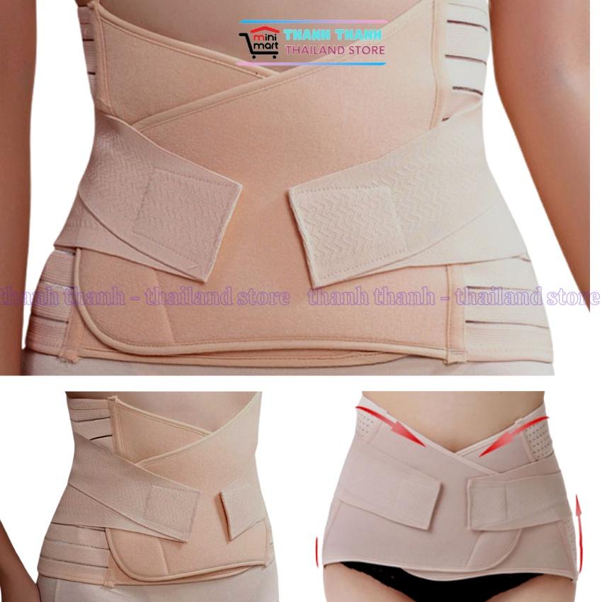 Gen Nịt Bụng Thái lan SH 288 Đai Định Hình Bụng Chống Cuộn Siết Eo Gen Bụng Giảm Mỡ Sau Sinh
