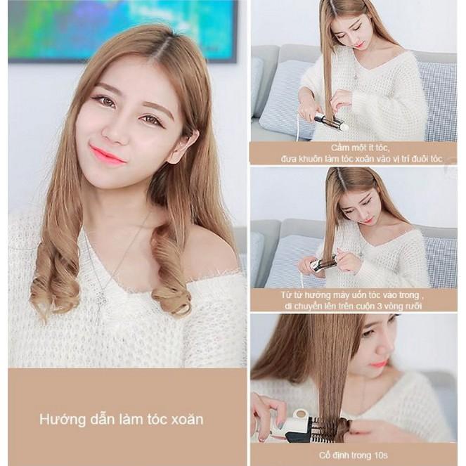 Máy uốn tóc AUX đa năng 3in1