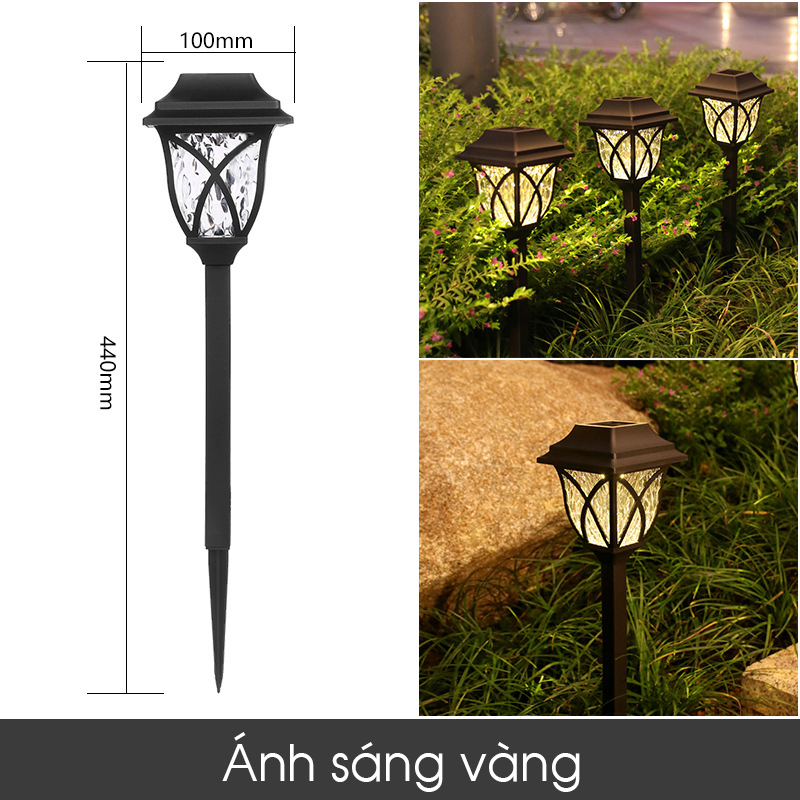 Đèn Trang Trí Năng Lượng Mặt Trời Cắm Đất, Trang Trí Quán Ăn, Quán Cà Phê, Nơi Công Cộng - DA3031