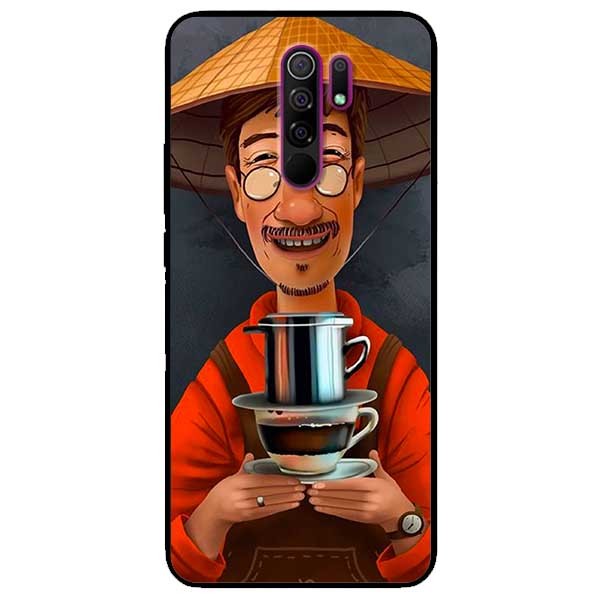 Ốp lưng dành cho Xiaomi Redmi 9 mẫu Cà Phê Phin