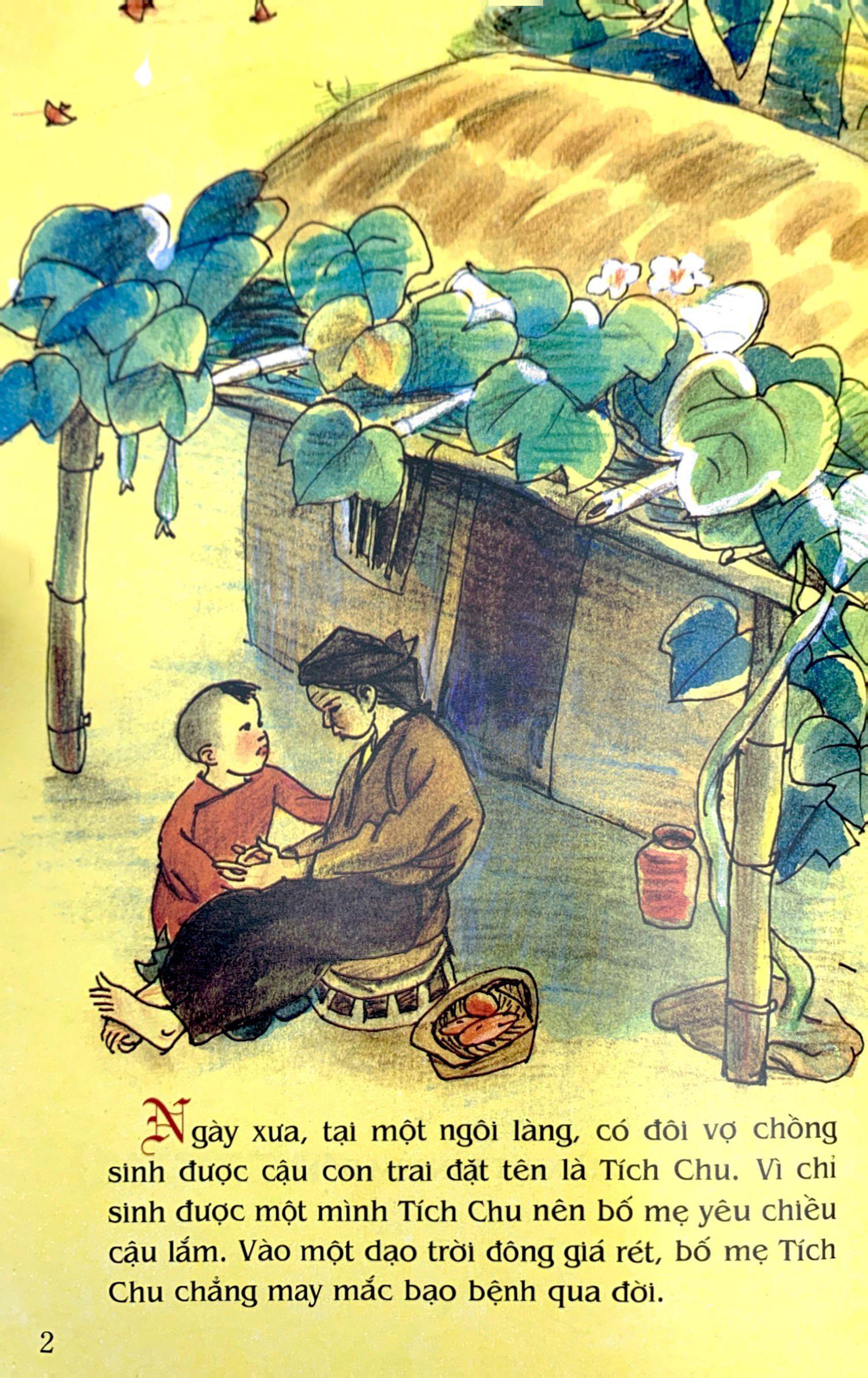 Tranh Truyện Dân Gian Việt Nam: Cậu Bé Tích Chu (Tái Bản 2023)