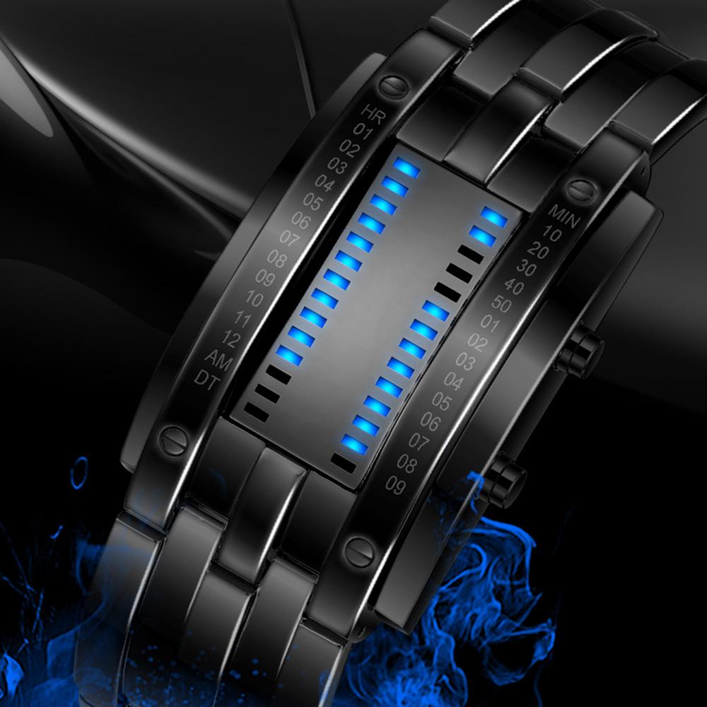 Đồng hồ điện tử kỹ thuật LED hiển thị thời gian chống thấm nước 30M