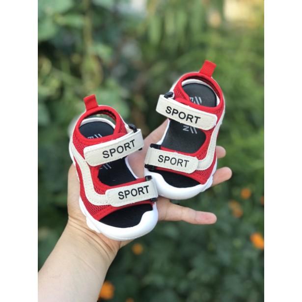 Sandal tập đi chống vấp cho bé trai và bé gái sport ảnh thật 1915