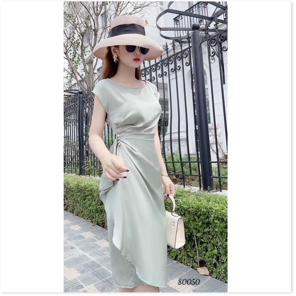 ĐẦM FORD KÈM PHỤ KIỆN SIÊU XINH,THIẾT KẾ HỌA TIẾT TRƠN NHƯNG KHÔNG KÉM PHẦN SANG TRỌNG LANA FASHION