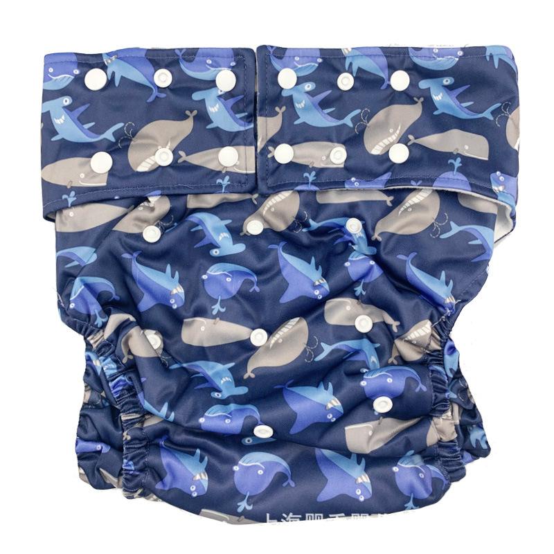 Teen Người Lớn Tã Vải Lót Túi Tiểu Tiện Chống Nước Underware Có Thể Tái Sử Dụng ABDL Tuổi Có Thể Giặt Tã Mà Không Lắp