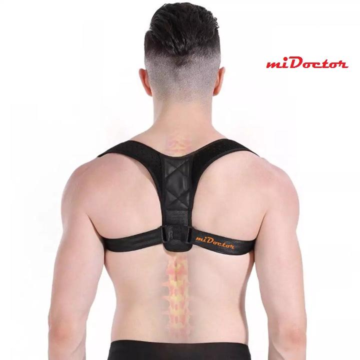 Đai chống gù lưng Nhật Bản cho người lớn hỗ trợ khắc phục gù, lưng tôm cải thiện vóc dáng - Chính hãng miDoctor