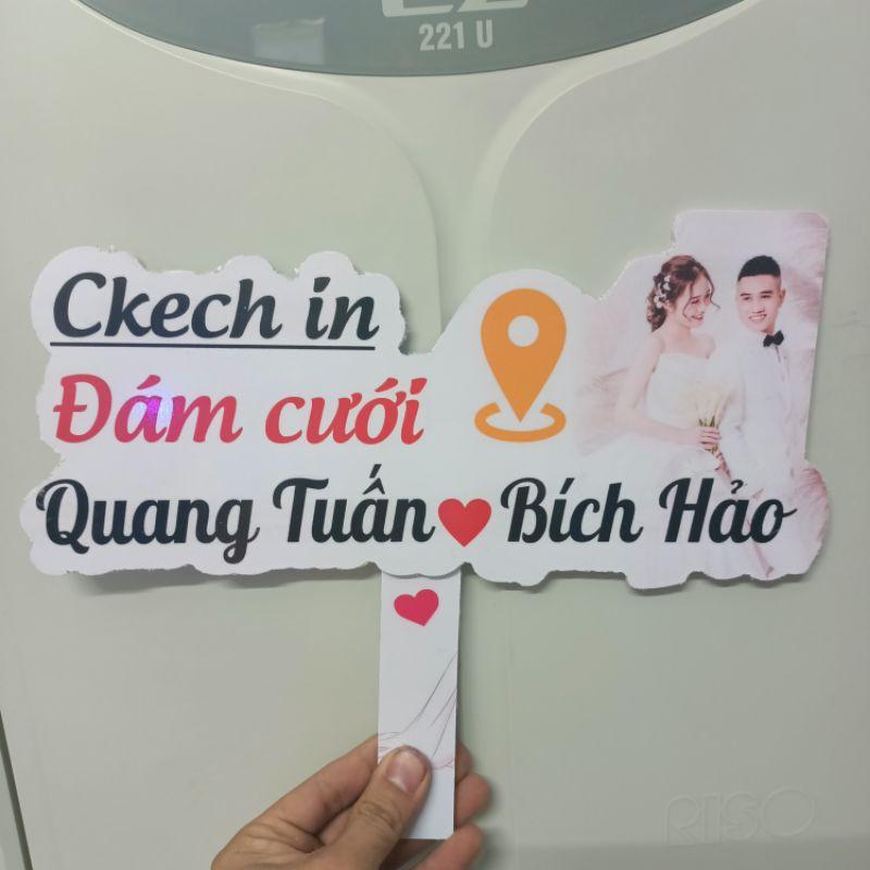 #Combo 6 Hashtag chụp ảnh cưới in hình cô dâu chú rể