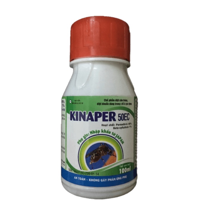 Chế phẩm KINAPER 50EC  diệt côn trùng và diệt khuẩn trong y tế - gia dụng