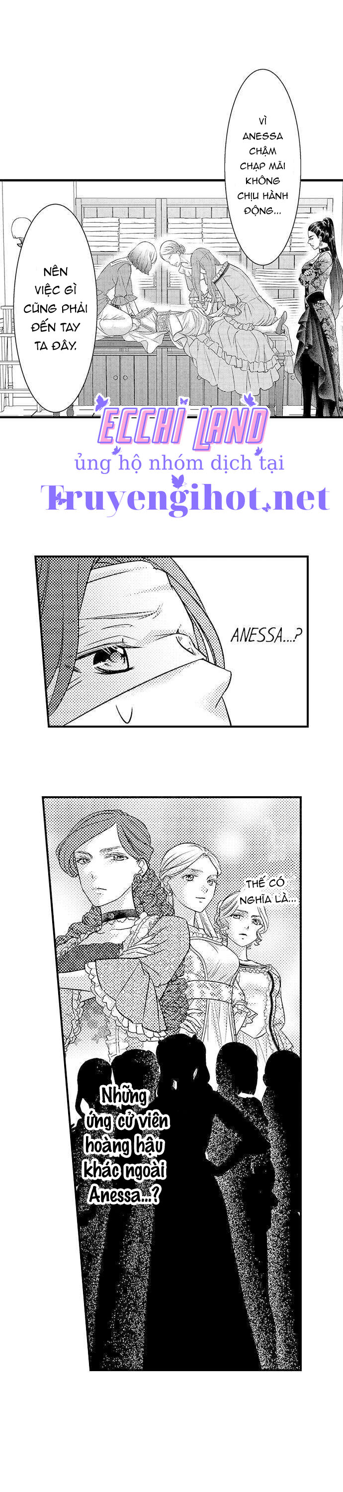 chuyển sinh vào thế giới khác ~ nếu muốn trở thành nữ hoàng hãy tìm cách để được hoàng đế sủng ái vào ban đêm chapter 34.1 5