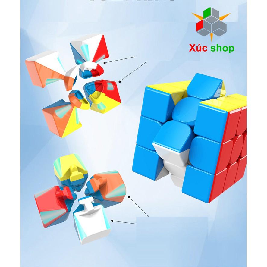 Đồ chơi ảo thuật Rubik 3x3 không viền - MeiLong 3 Stickeress