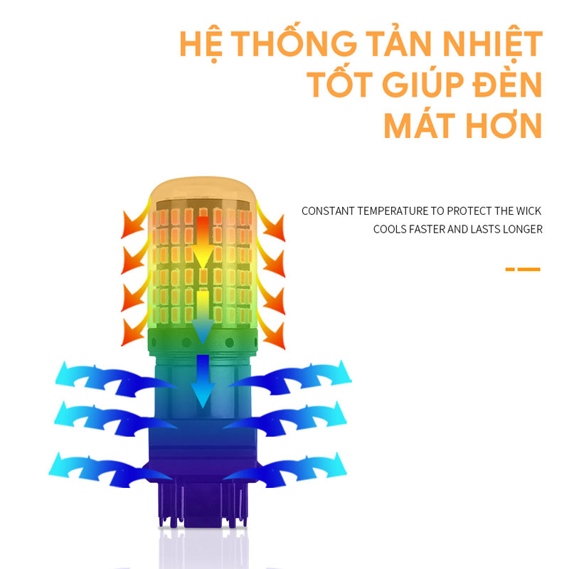 Đèn LED xi nhan báo rẽ siêu sáng T203014-144