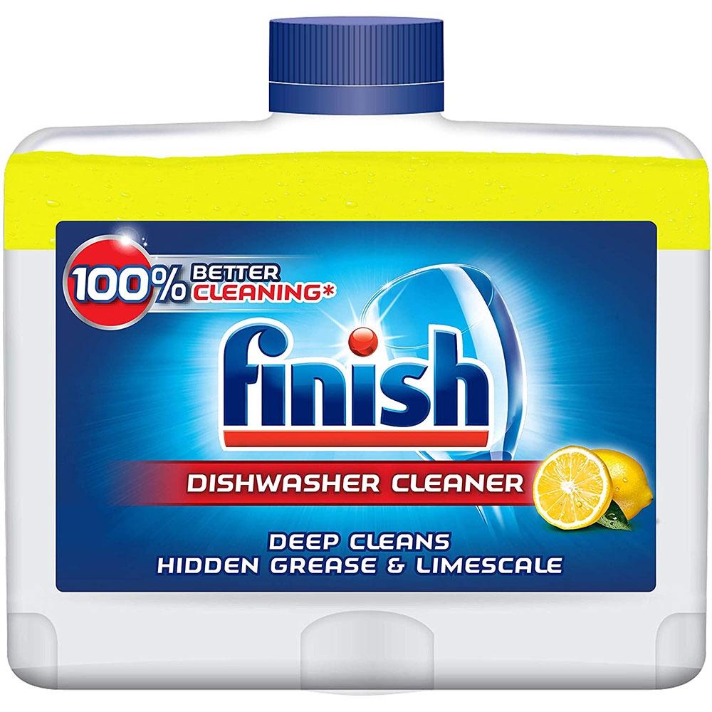 Dung dịch vệ sinh Máy rửa bát Finish 250ml, FINISH DISHWASHER CLEANER 250ML PACK LEMON