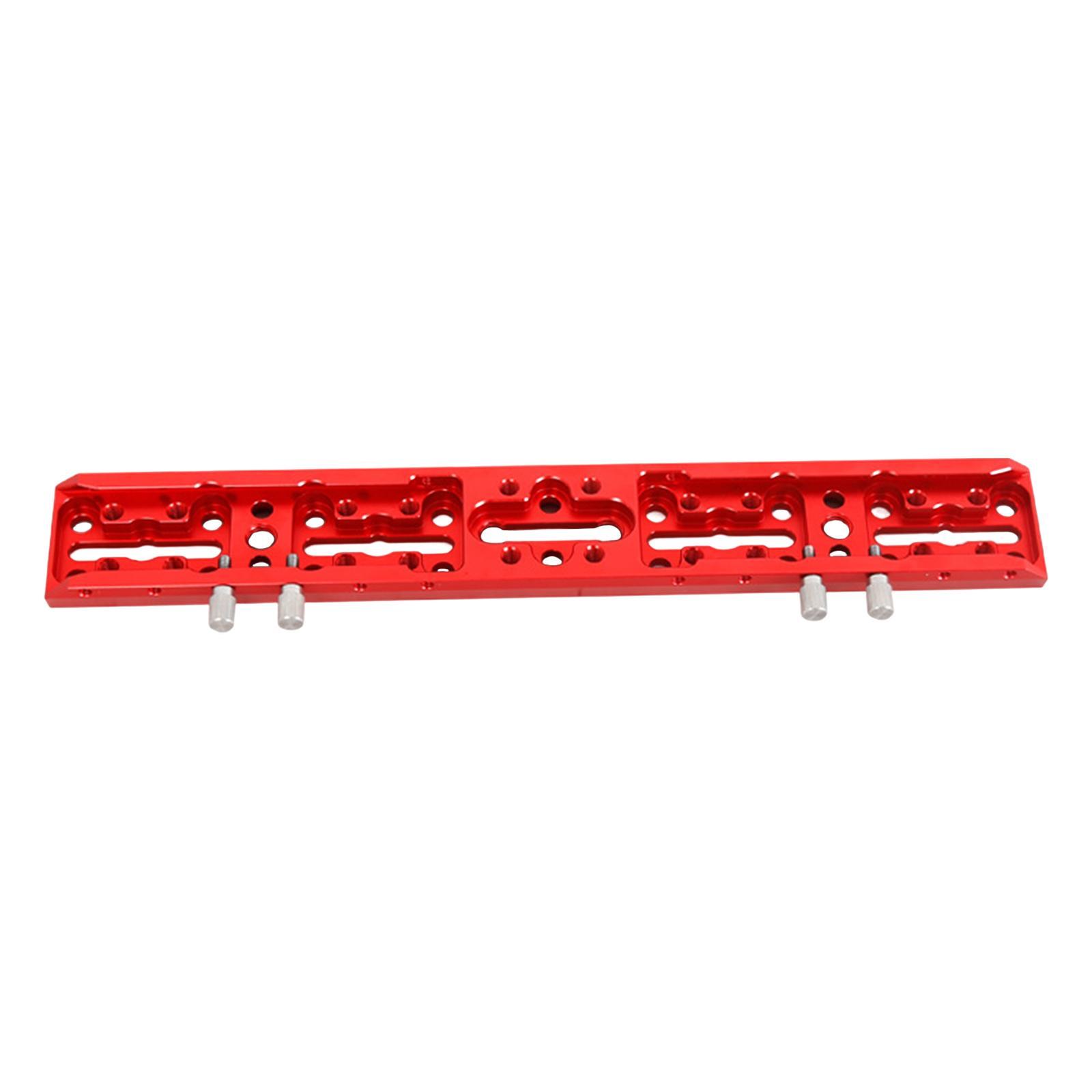 Mounting Plate, Telescope Scope Adapter Mount, Astronomical Telescope Accessories, Metal Rail Bar Slot for Guide Mirror