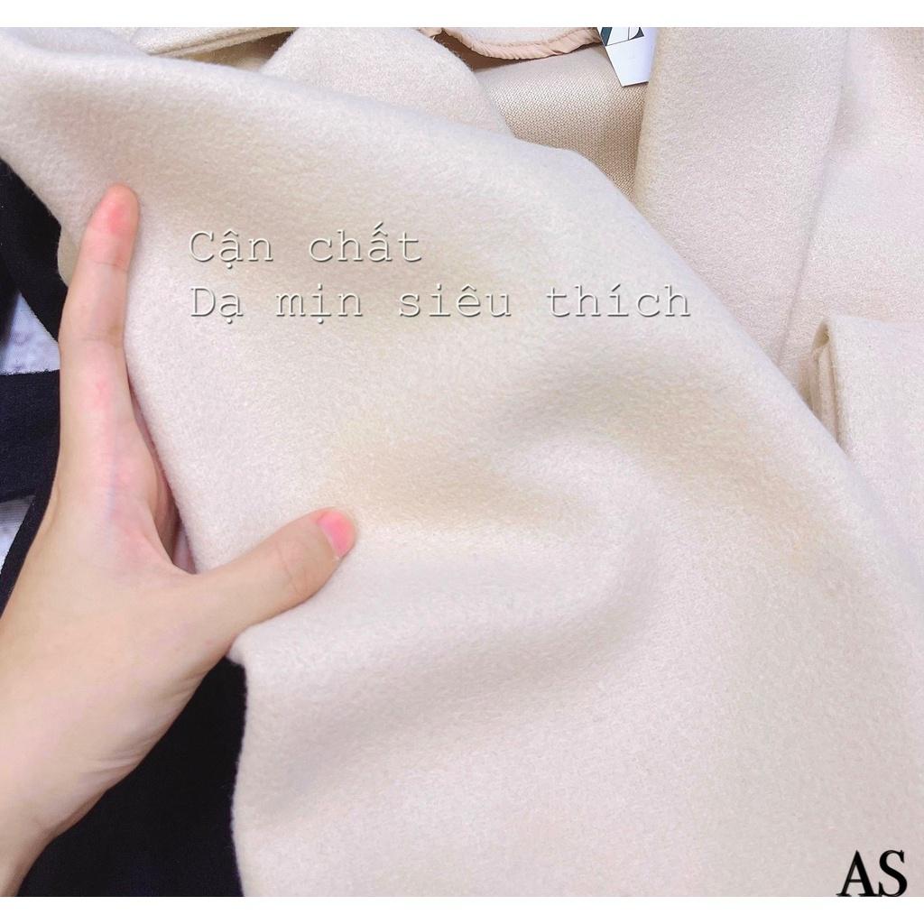 ÁO DẠ TAY BỒNG THẮT ĐAI 2 MÀU
