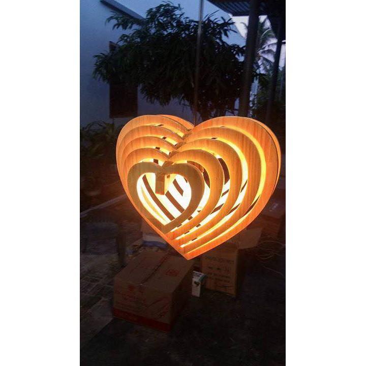 Đèn gỗ trang trí sang trọng nhất 2021 chuyên trang trí Phòng khách, quán cà phê,...