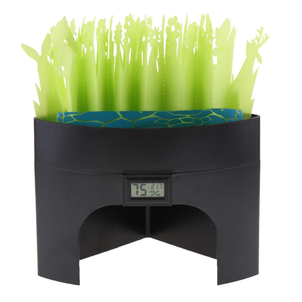 Reptile Humidifier Air Humidifier for Reptile Cave Terrarium Tank Green