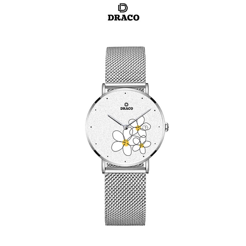 Đồng Hồ Nữ DRACO D22-STN01 “Flower Garden