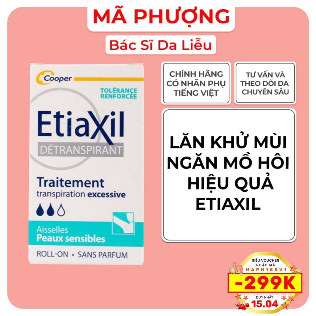 Lăn Khử Mùi Etiaxil 15ml, Ngăn Mồ Hôi Hiệu Quả - Hàng Chính Hãng