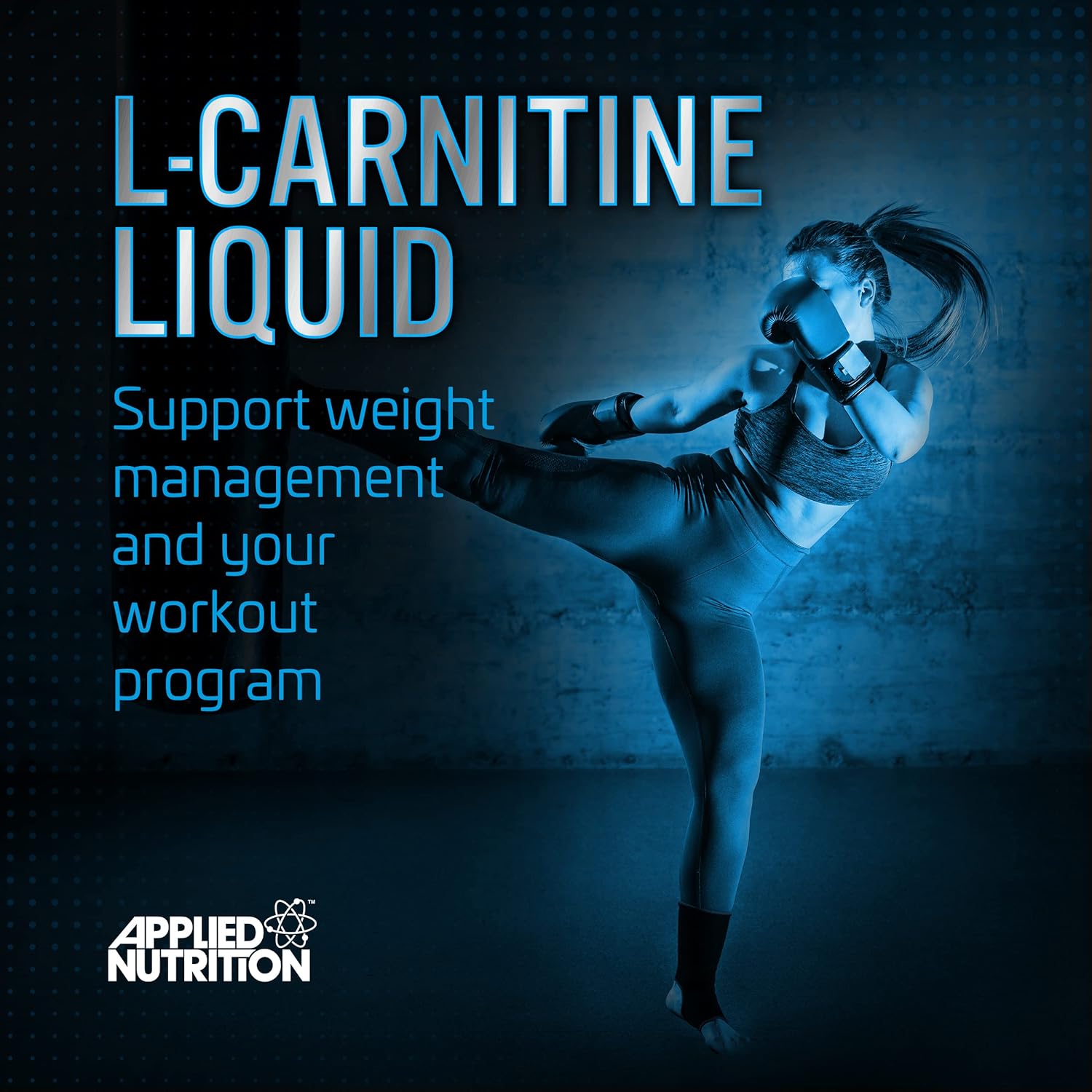 APPLIED NUTRITION L CARNITINE LIQUID 3000 Dạng Siro Giúp Phân Giai Mỡ Thừa Nhanh 480ML