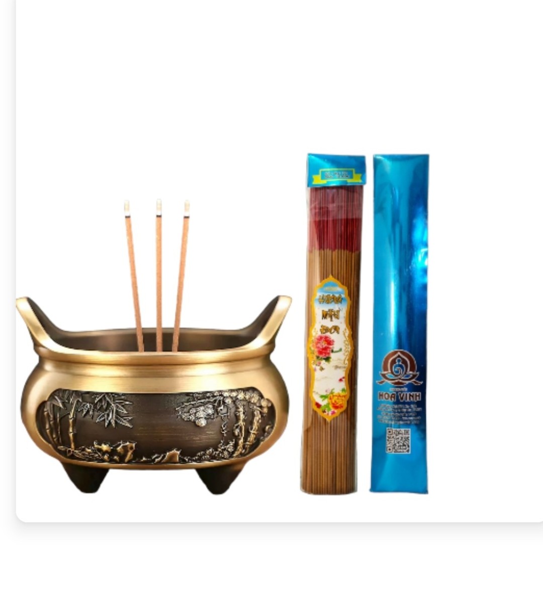 NHANG HOA VINH CHÍNH HÃNG 75K - 5 THẺ - LỰA CHỌN 5 MÙI - LOẠI 4 TẤC