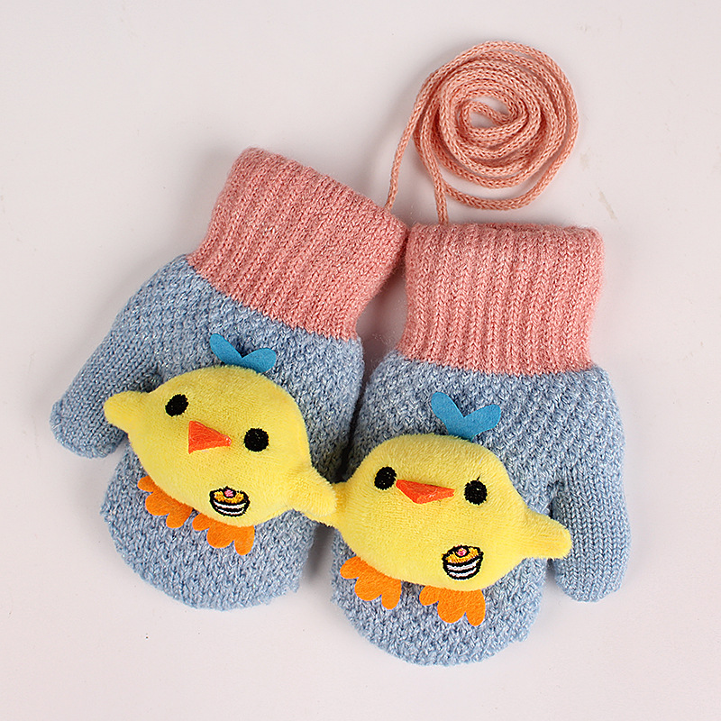 Gang tay len dệt kim BH Kids hình trái dứa dễ thương - BHS26