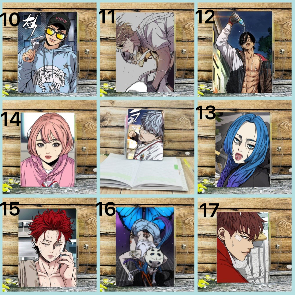 Sổ tay Owen Knight kèm bút a6 / sổ viết anime owen knight bl