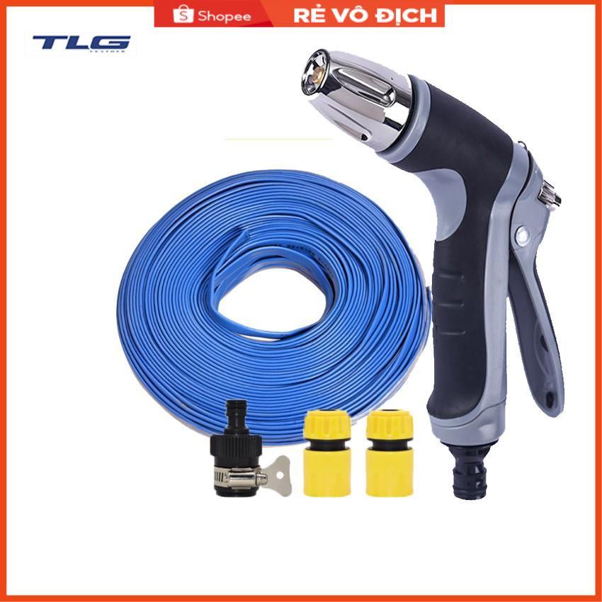 Bộ dây và vòi xịt rửa xe tưới cây tăng áp 7-10m 206817