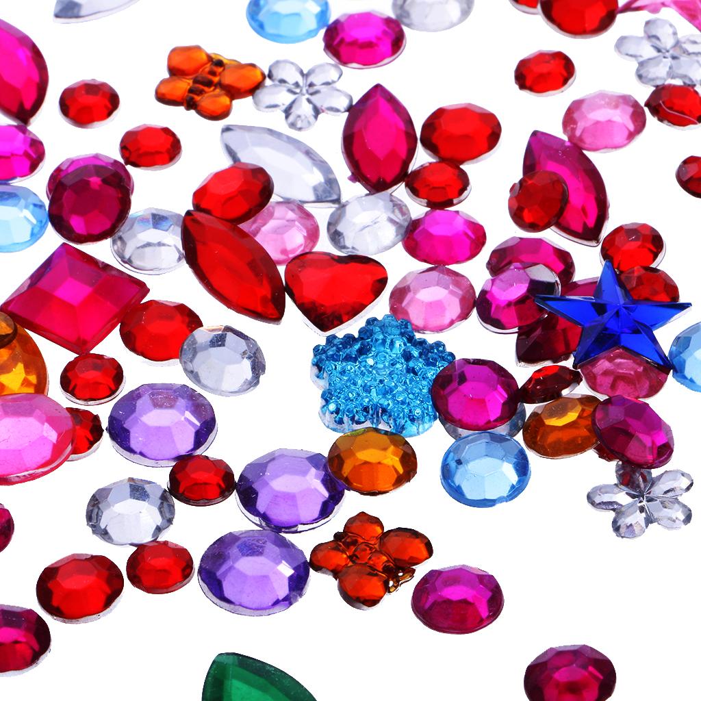 Acrylic Art Rhinestones Acrylic Diamond Acrylic DIY Craft / Mixed Color