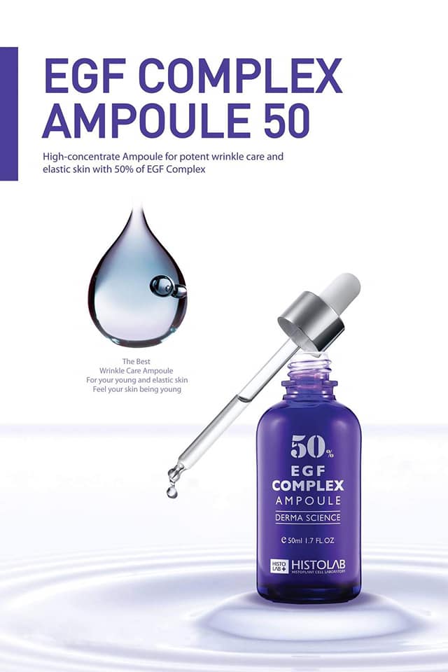 Serum Tinh Chất Tế Bào Gốc Trẻ Hóa Da Histolab 50% Egf Complex Ampoule Derma Science