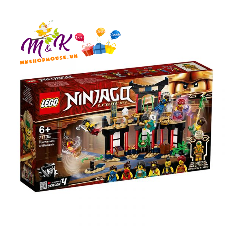 Đồ chơi LEGO Ninjago Giải Đấu Của Những Bậc Thầy 71735