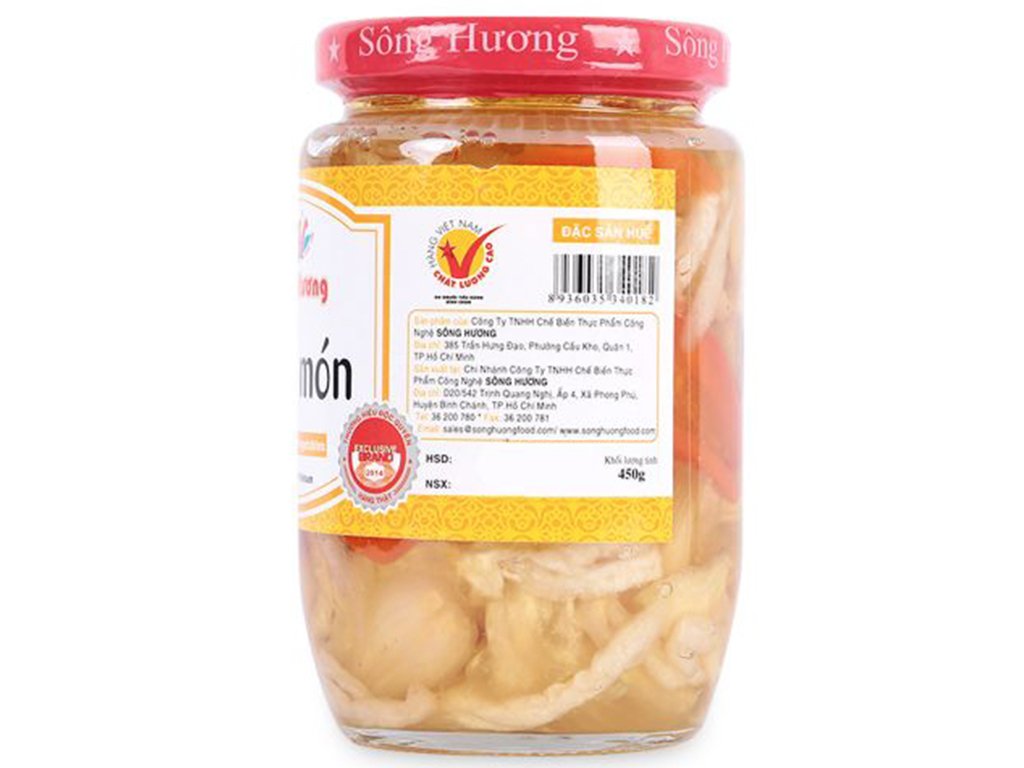 Dưa Món Sông Hương Foods Hũ 950g - Hàng Chính Hãng
