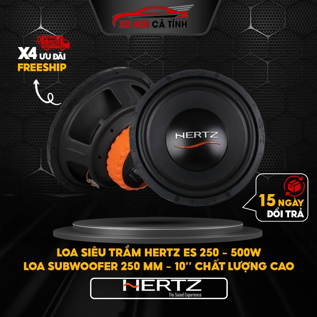 Loa Siêu Trầm Hertz ES 250 - Loa Subwoofer Chất Lượng Cao Cho Hệ Thống Âm Thanh Ô Tô đến từ Italia