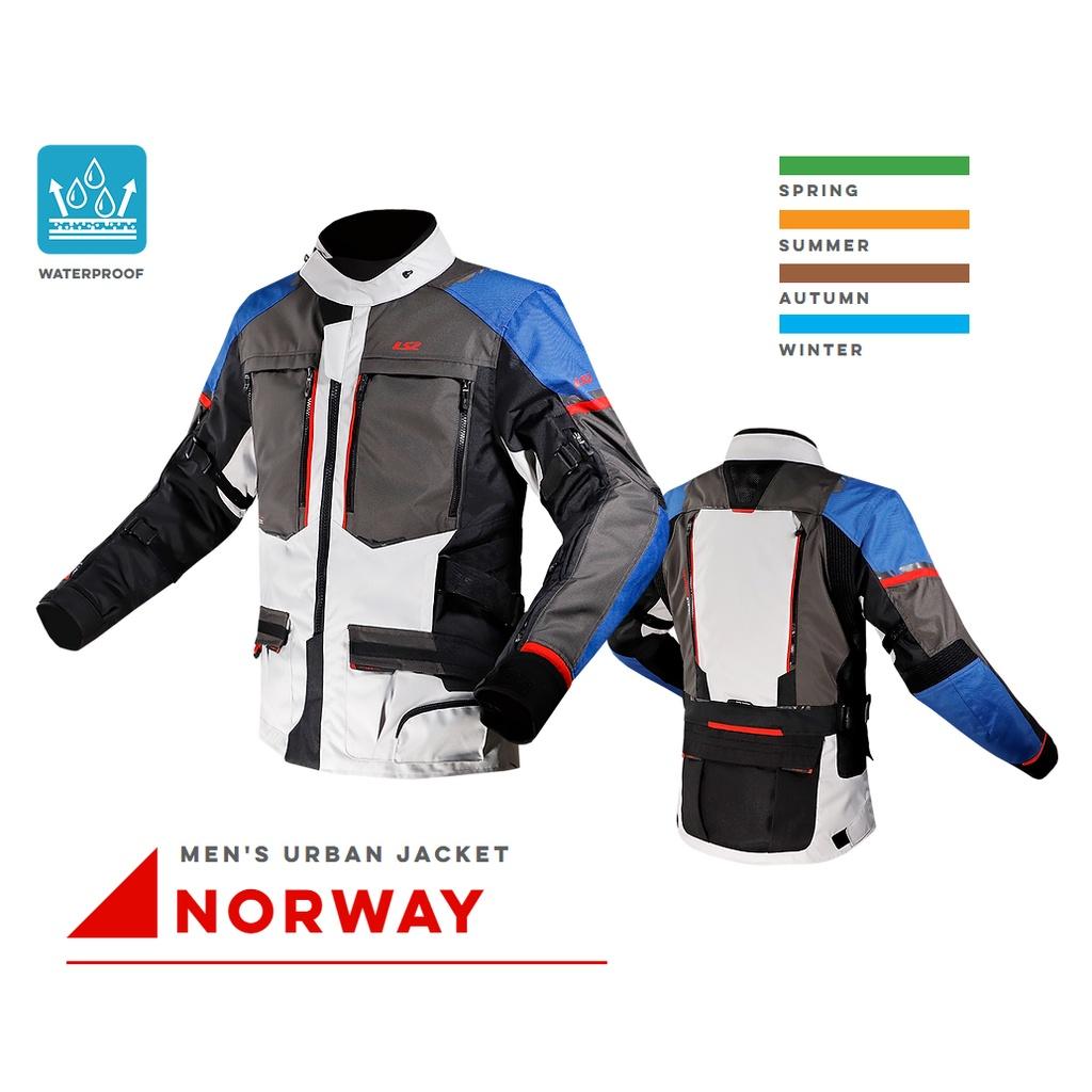 Quần Áo Bảo Hộ Lái Moto, Xe Máy Chuyên Nghiệp LS2 Norway Man - GARA20