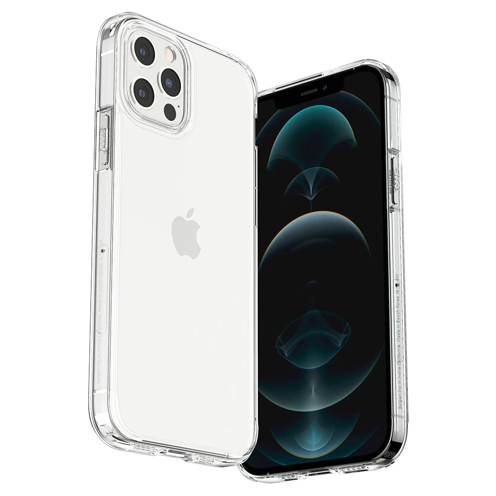 Ốp lưng cho iPhone 12 / iPhone 12 Pro Silicon Vucase trong suốt chống va đập, chống trầy xước, bảo vệ toàn diện - hàng nhập khẩu