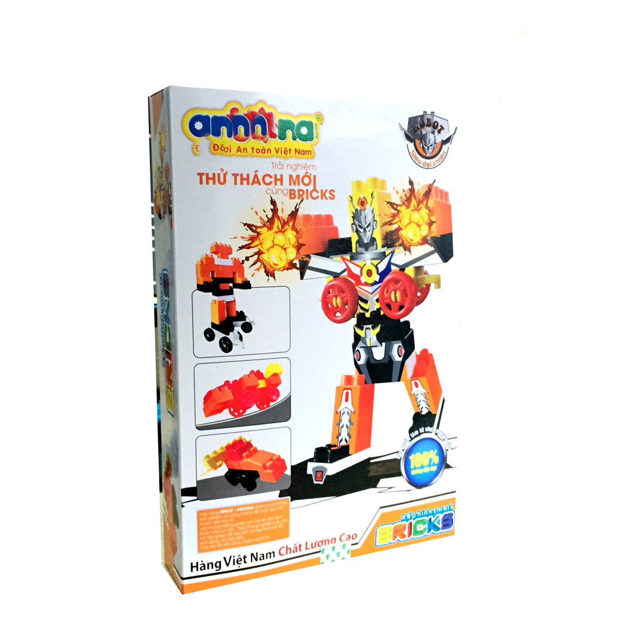 Xếp hình Robot Siêu Đại Chiến, Thỏa ước mơ anh hùng & kích thích tư duy sáng tạo cho trẻ