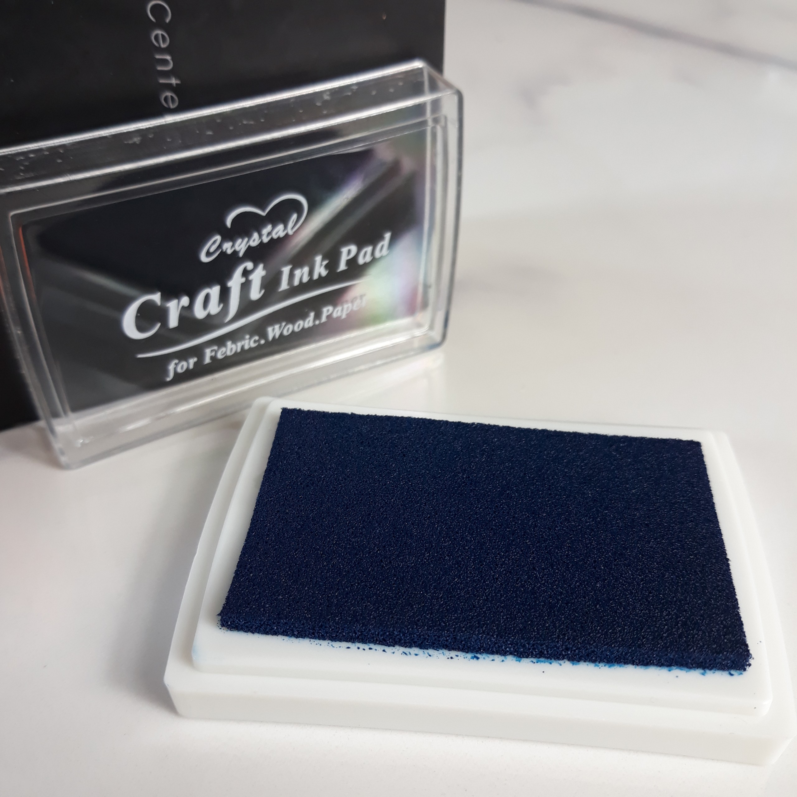 Hộp Mực Dấu Craft Ink Pad - Màu Xanh Dương Đậm