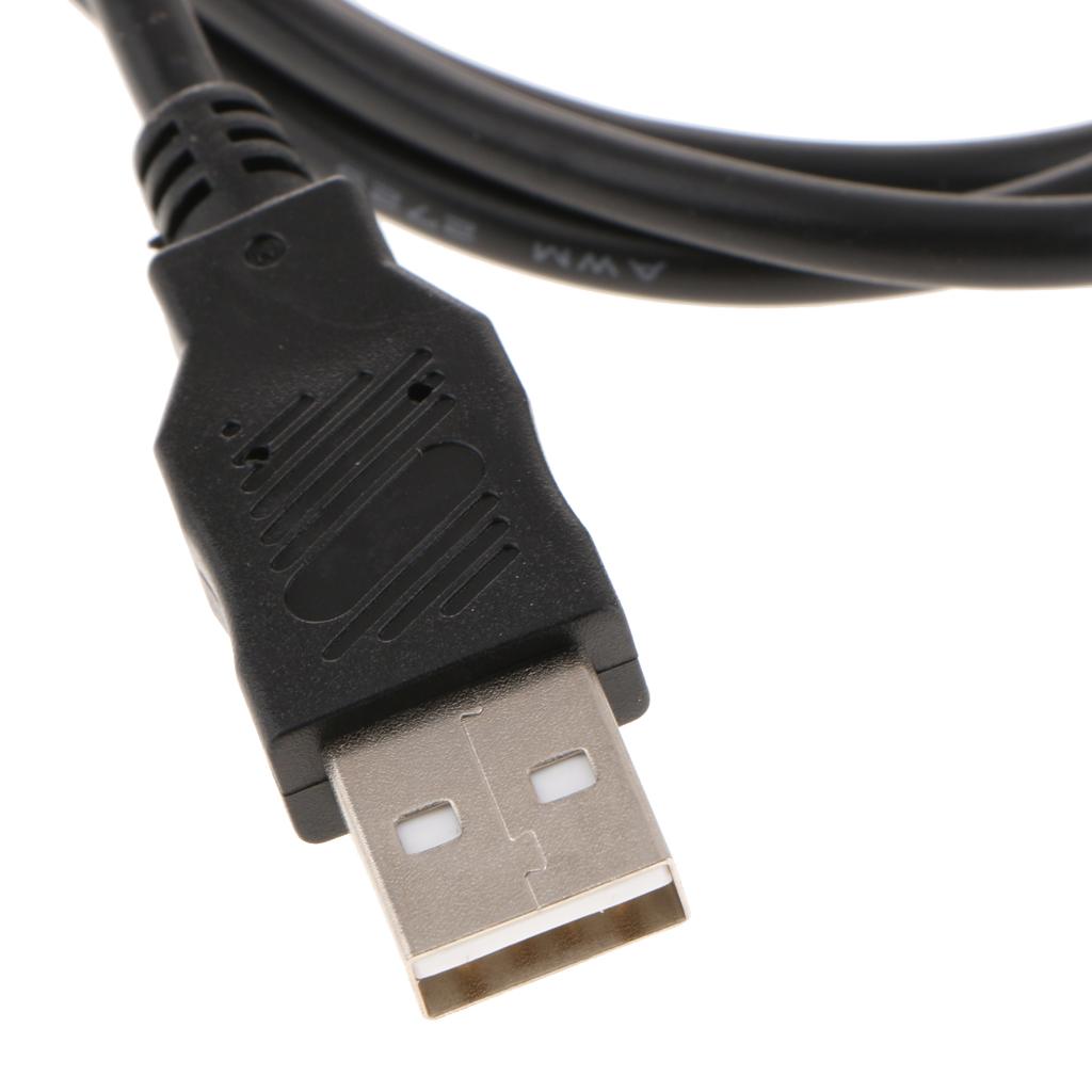 Hilabee 1 M/3.28ft 8 Pin USB Đồng Bộ Dữ Liệu Dây Sạc Cho Nikon Máy Ảnh SLR Kỹ Thuật Số-Đen