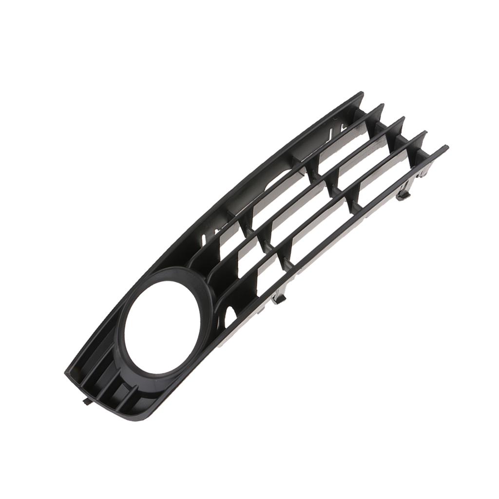 Front Bumper Lower Fog Light Lamp Left Side Grilles For AUDI A4 S4 B6 01-05