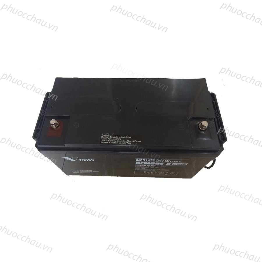 Ắc quy bộ lưu điện, ắc quy Vision 6FM65E-X , ắc quy viễn thông